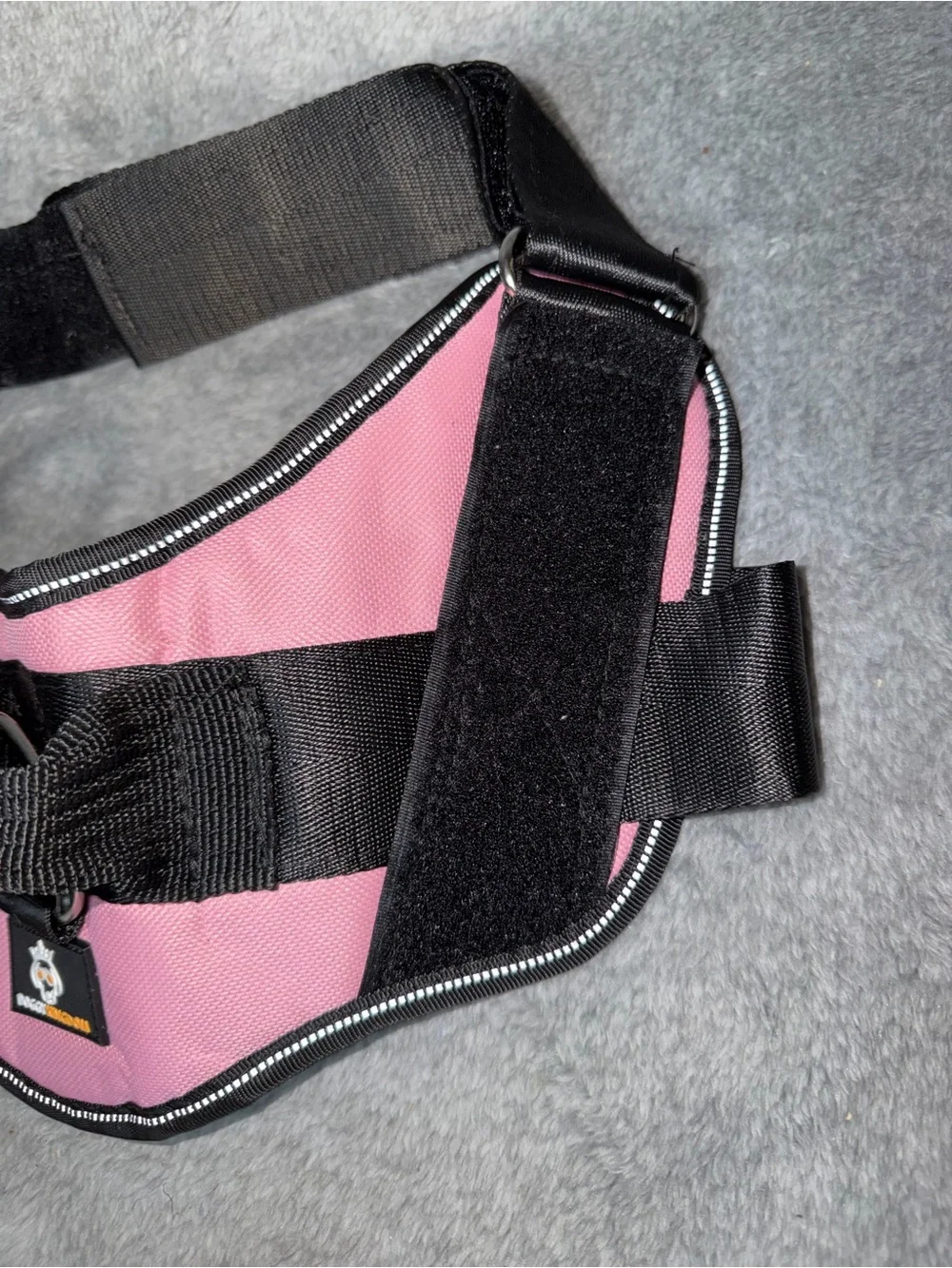 Doggy Kingdom Pink No Pull Dog Harness Reflective Straps multiple sizes
